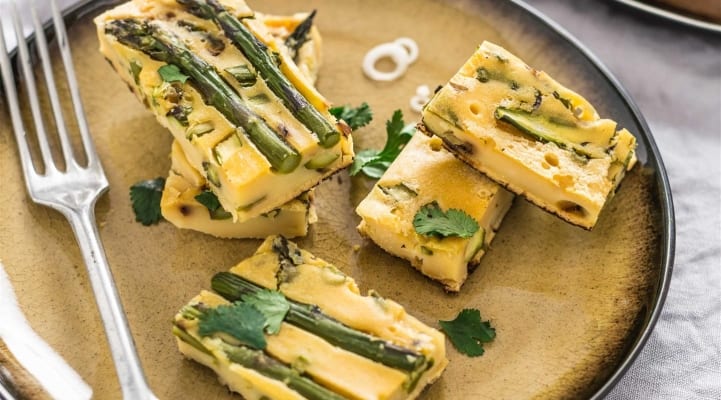 Asparagus Omlette without eggs
