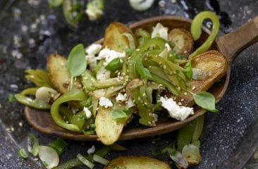 Greek sesame potatoes Greek sesame potatoes