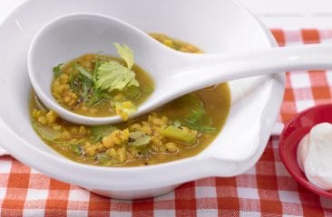 Quick lentil soup