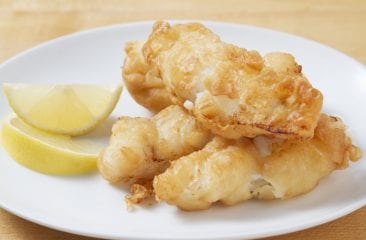 Haddock in batter