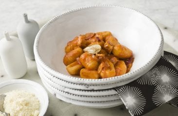 Gnocchi with spicy tomato sauce Gnocchi with spicy tomato sauce