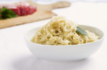 Sauerkraut with bacon