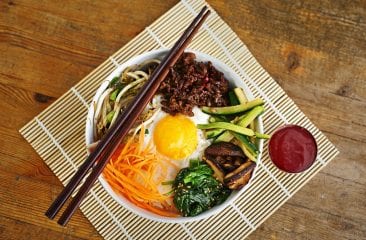 Korean bibimbap