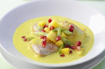 Fruity chicken curry