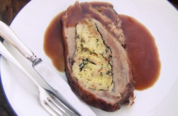 Stuffed veal breast Stuffed veal breast