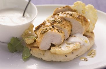Tandoori chicken with cauliflower Tandoori chicken with cauliflower