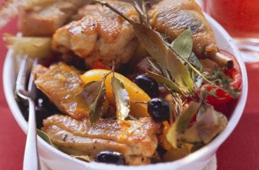 Provençal chicken stew Provençal chicken stew