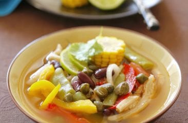 South American tripe stew