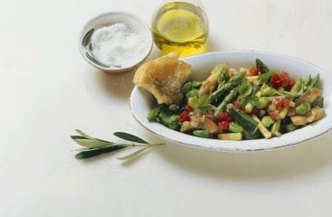 Colourful stir-fried vegetables Colourful stir-fried vegetables