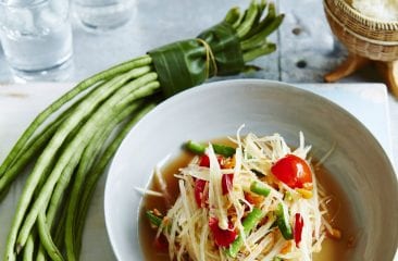 Thai papaya salad