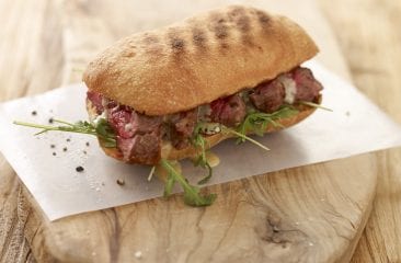 Beef and rocket sandwich Beef and rocket sandwich