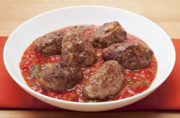 Kofta with parsley