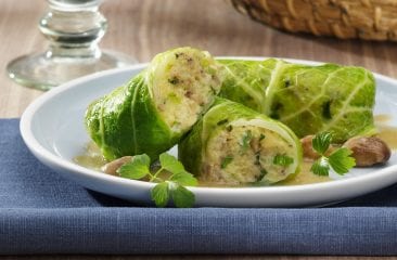 Vegetarian savoy cabbage rolls Vegetarian savoy cabbage rolls
