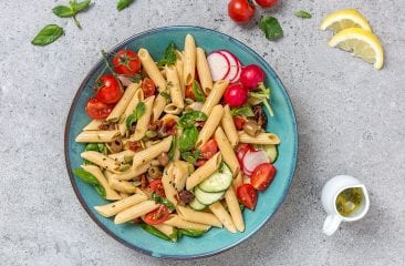 Pasta salad with vegetables Pasta salad with vegetables