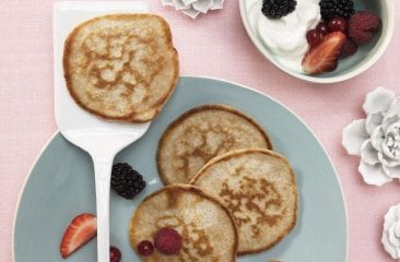 Wholegrain buttermilk pancakes