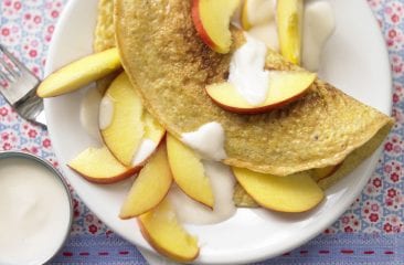 Sweet millet omelette