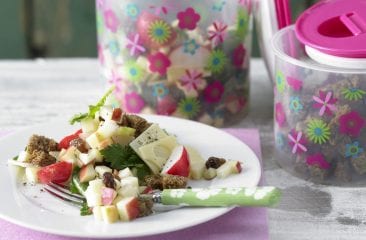 Apple and radish salad