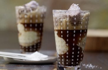 Chocolate iced coffee