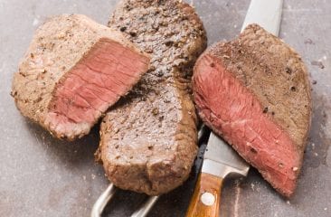 Beef medallion with herbs