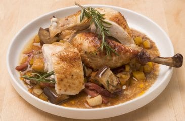 Balsamic chicken with vegetables