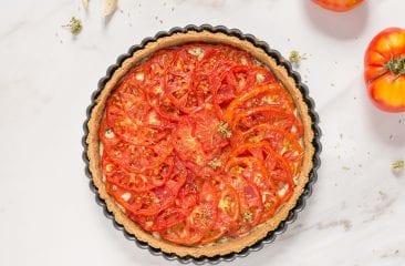 Tomato and ricotta pie Tomato and ricotta pie