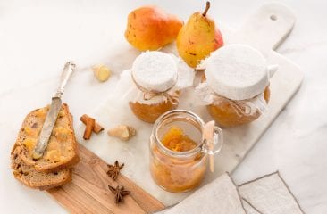 Pear and ginger compote Pear and ginger compote