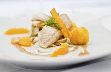 Turbot with orange and fennel Turbot with orange and fennel