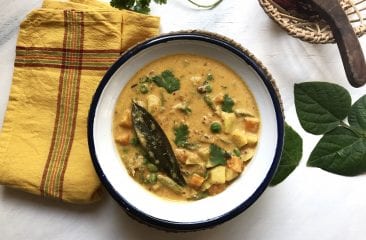 Mixed vegetable curry