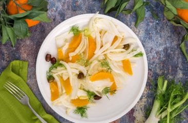 Fennel and orange salad