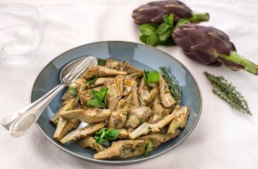 Mint artichokes
