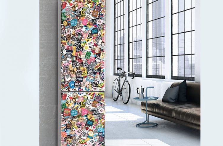 StickerArt from Liebherr: Art has never been cooler