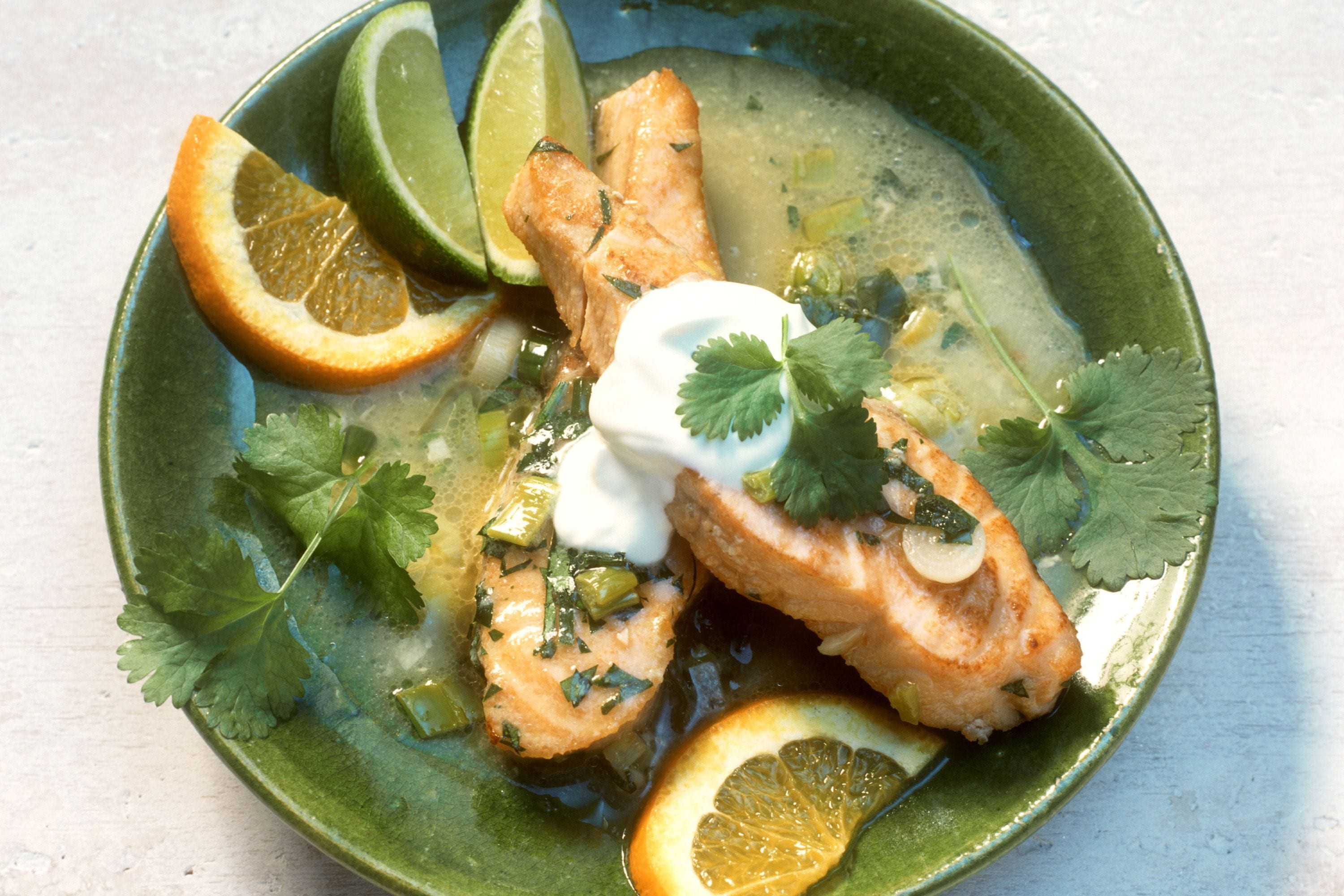 Salmon fillet with orange wasabi sauce FreshMAG