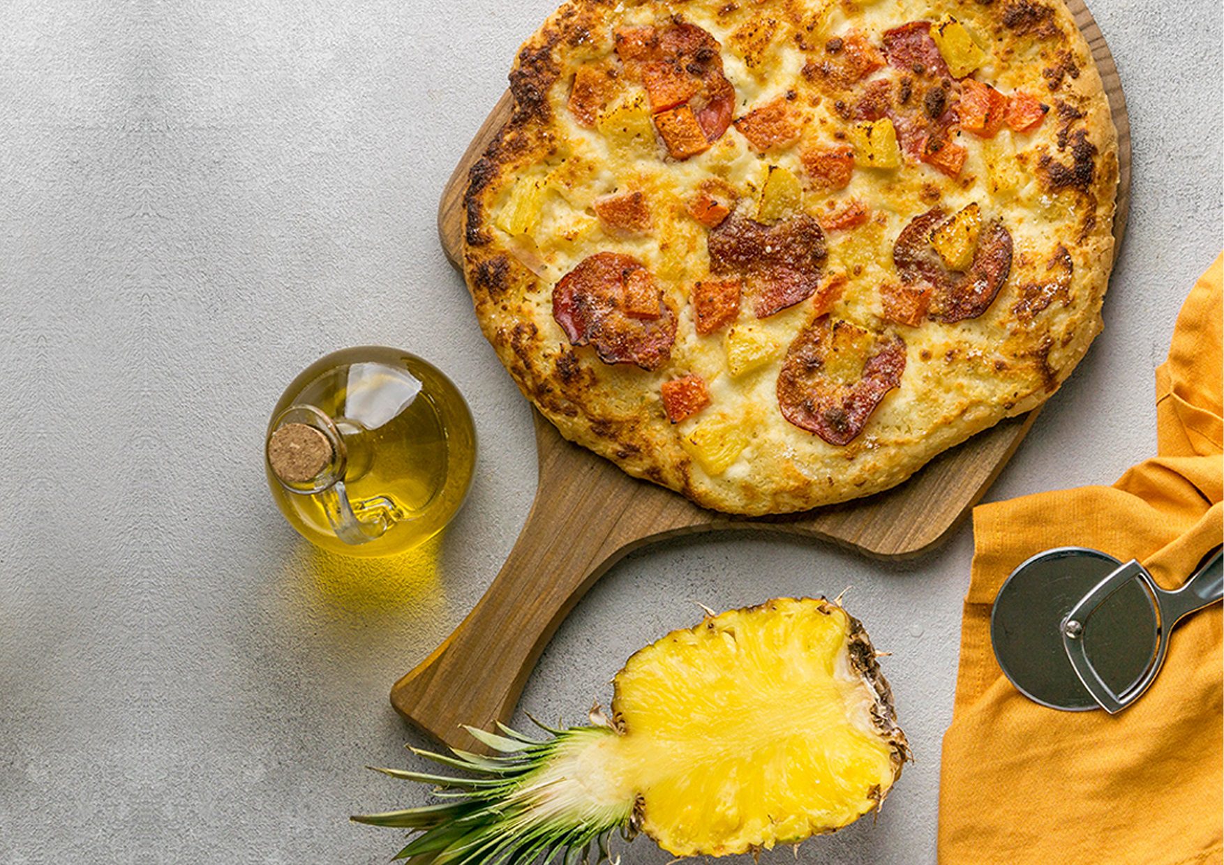 Spam and Pineapple Pizza - Weird Wild Pizza