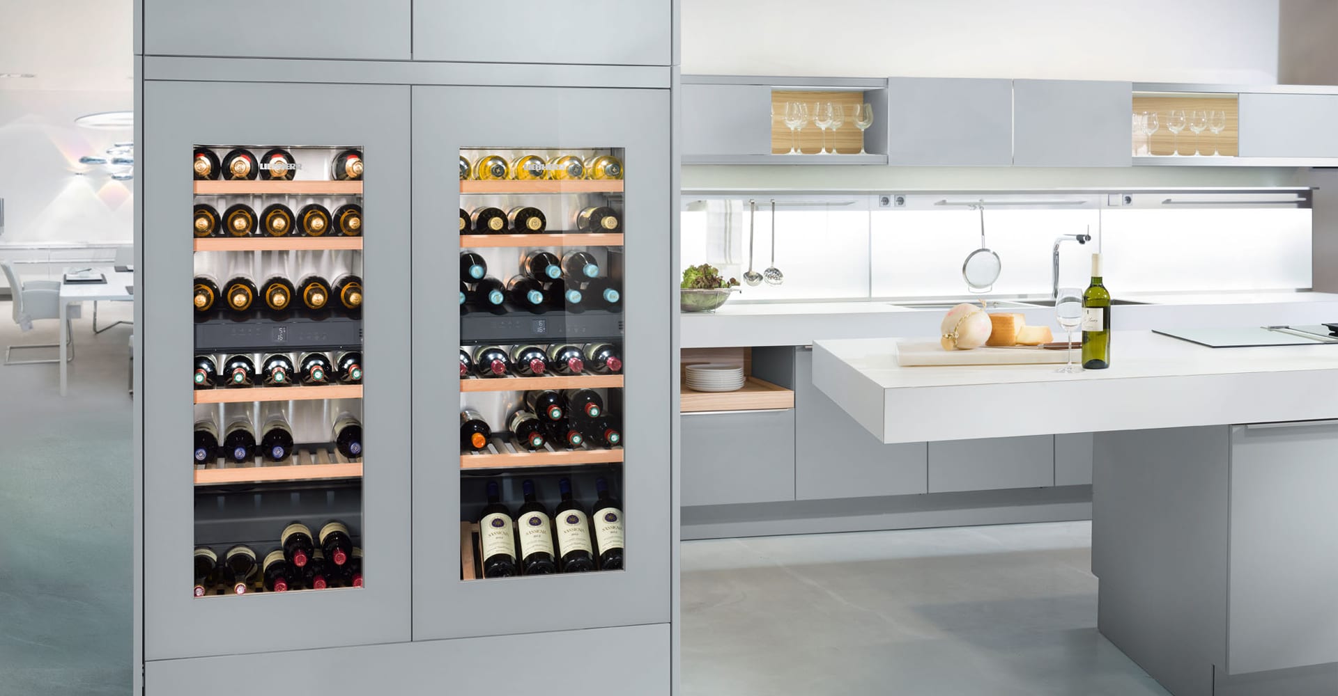 A Wine Storage Cabinet Or A Multi Temperature Wine Cabinet I Liebherr