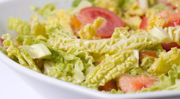 Savoy Cabbage in Salad