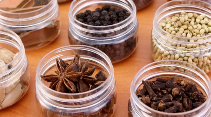 Aniseed, fennel or caraway seeds
