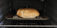 Baking fresh bread
