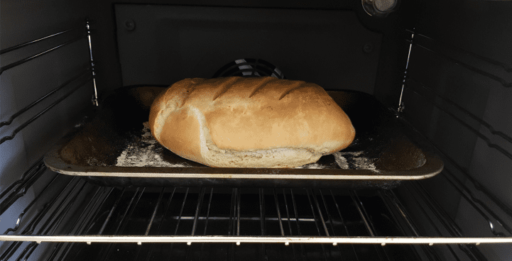 Baking fresh bread