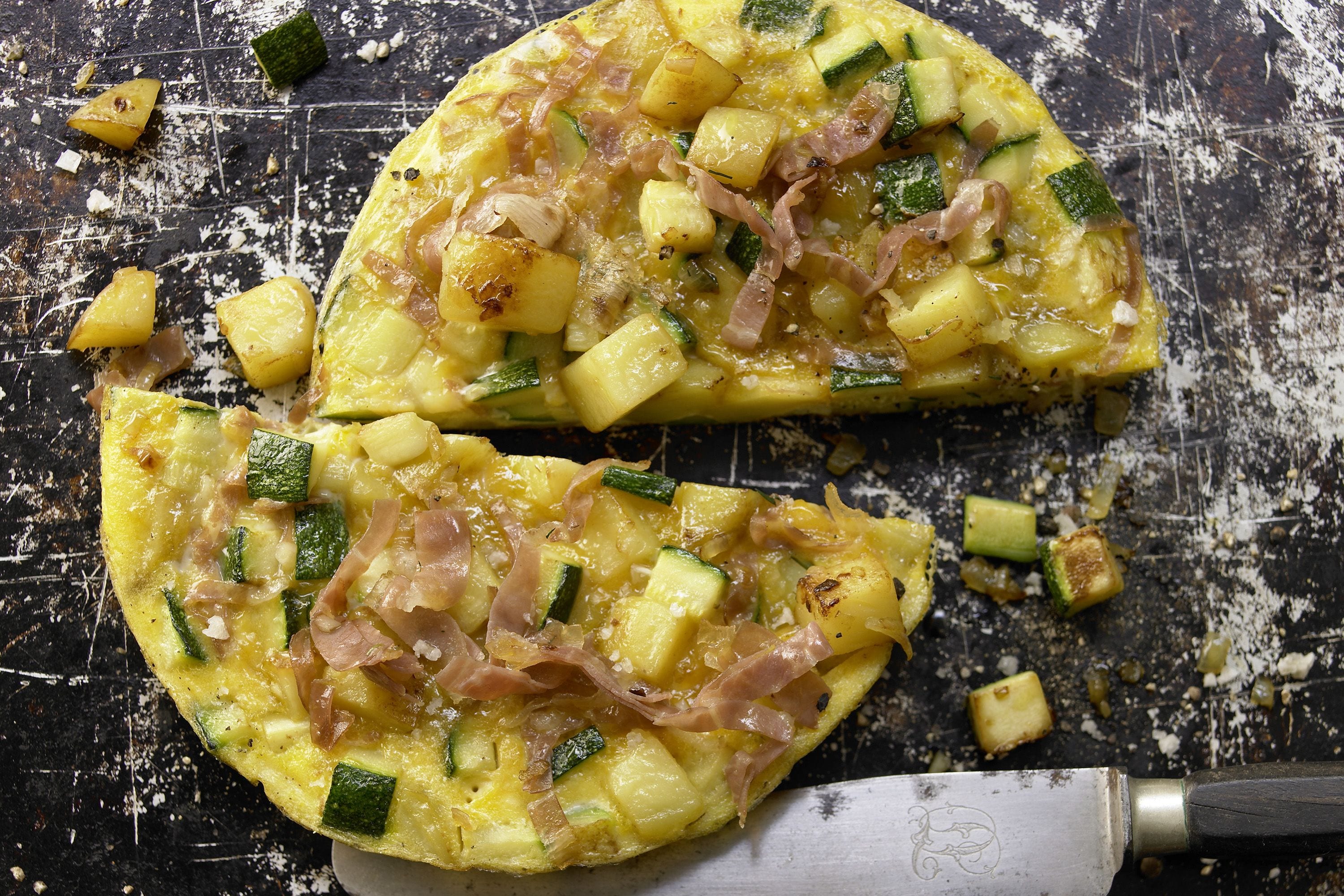 food safari spanish potato omelette