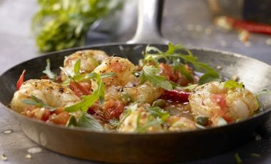 Mediterranean one-pan supper