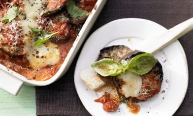 Aubergine gratin