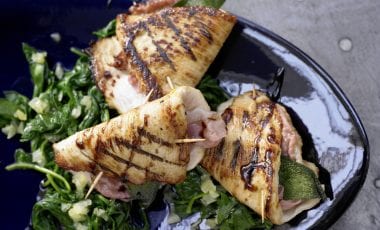 Turkey saltimbocca