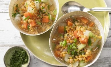 Lentils bowl