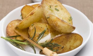 Baked rosemary potatoes