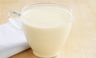 Cream sauce with white wine