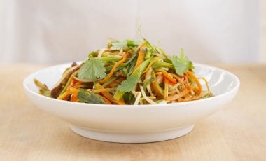 Stir-fried vegetables