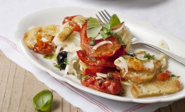 Delicious bread salad