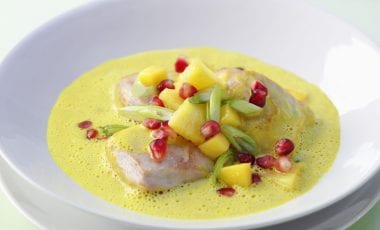 Fruity chicken curry