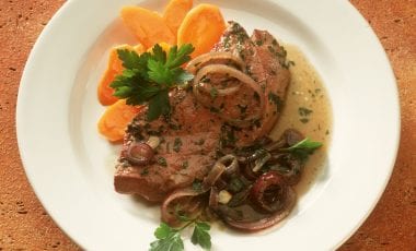 Sweet and sour calves liver