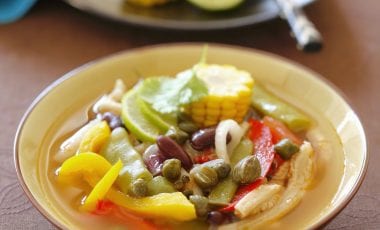 South American tripe stew